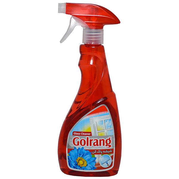 شیشه پاک کن قرمز گلرنگ 500 میلی‌ لیتری  Golrang Glass Cleaner Red 500gr